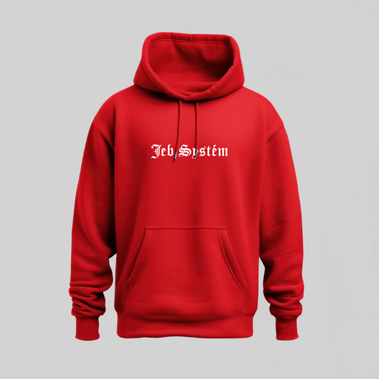 Jeb Systém Logo Hoodie Red / Limited